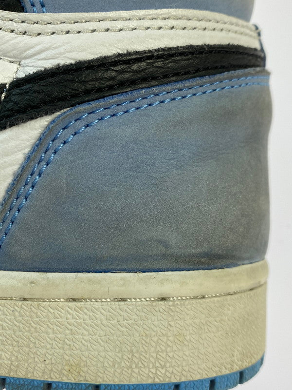 【現状渡し品】【メンズ】 NIKE ナイキ AIR JORDAN 1 HIGH OG 555088-134 エア ジョーダン 1 レトロ ハイ オリジナル スニーカー 靴 160-251021-kk-46-min カラー：WHITE/BLACK-UNIVERSITY BLUE 万代Net店