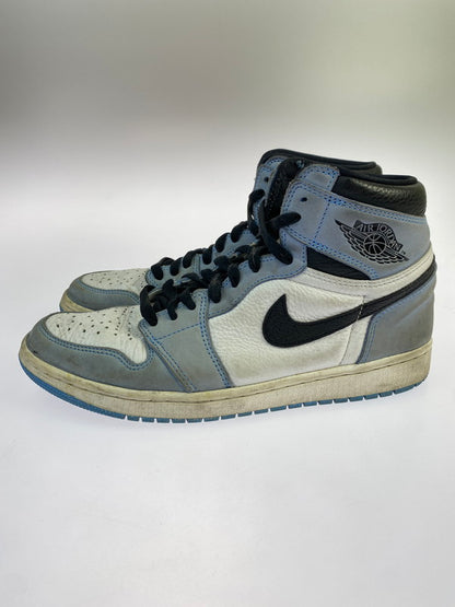 【現状渡し品】【メンズ】 NIKE ナイキ AIR JORDAN 1 HIGH OG 555088-134 エア ジョーダン 1 レトロ ハイ オリジナル スニーカー 靴 160-251021-kk-46-min カラー：WHITE/BLACK-UNIVERSITY BLUE 万代Net店
