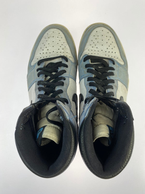 【現状渡し品】【メンズ】 NIKE ナイキ AIR JORDAN 1 HIGH OG 555088-134 エア ジョーダン 1 レトロ ハイ オリジナル スニーカー 靴 160-251021-kk-46-min カラー：WHITE/BLACK-UNIVERSITY BLUE 万代Net店