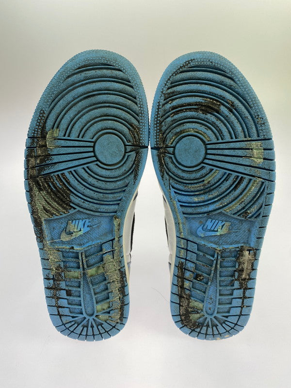 【現状渡し品】【メンズ】 NIKE ナイキ AIR JORDAN 1 HIGH OG 555088-134 エア ジョーダン 1 レトロ ハイ オリジナル スニーカー 靴 160-251021-kk-46-min カラー：WHITE/BLACK-UNIVERSITY BLUE 万代Net店