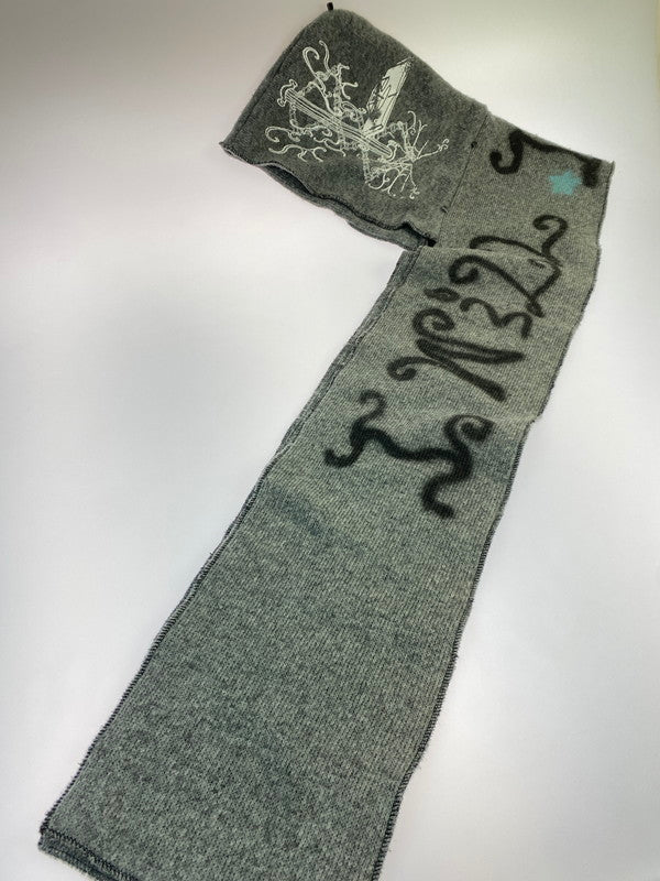 【中古品】【メンズ/レディース】 HIMAGOGO 暇午後 ヒマゴゴ フードスカーフ フード付き ファッション 小物 メンズ レディース 185-251024-em-01-min カラー：グレー 万代Net店