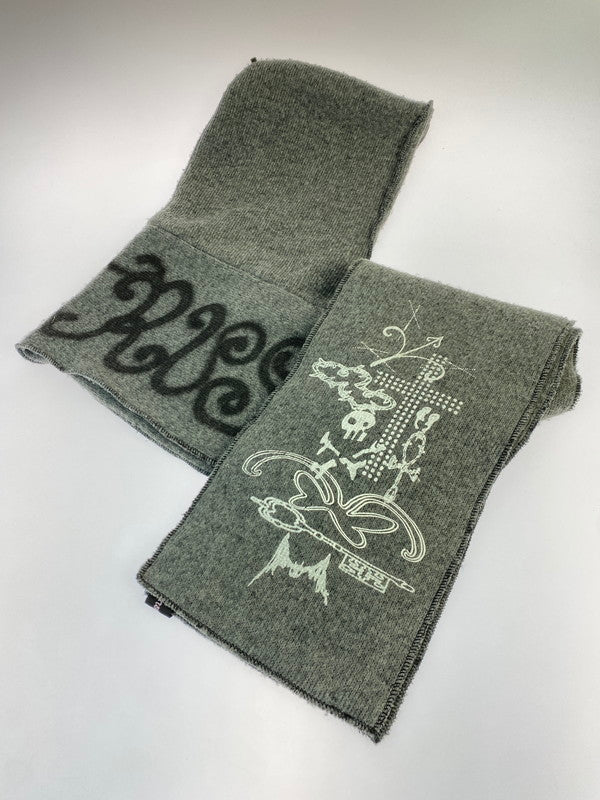 【中古品】【メンズ/レディース】 HIMAGOGO 暇午後 ヒマゴゴ フードスカーフ フード付き ファッション 小物 メンズ レディース 185-251024-em-01-min カラー：グレー 万代Net店