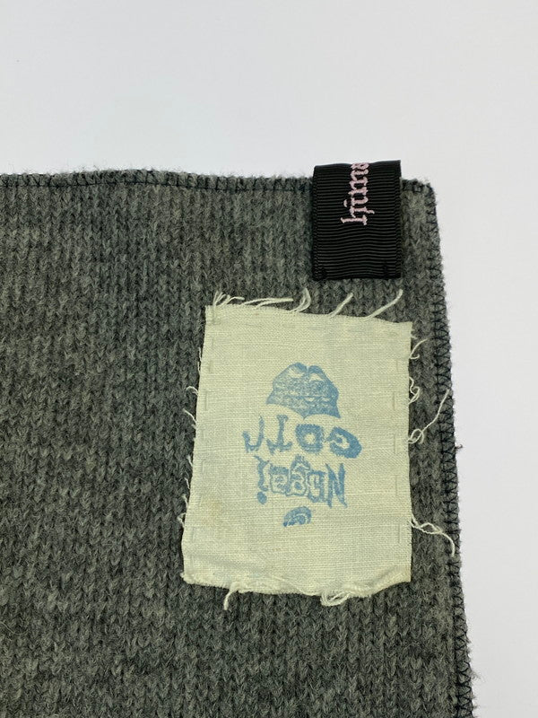 【中古品】【メンズ/レディース】 HIMAGOGO 暇午後 ヒマゴゴ フードスカーフ フード付き ファッション 小物 メンズ レディース 185-251024-em-01-min カラー：グレー 万代Net店