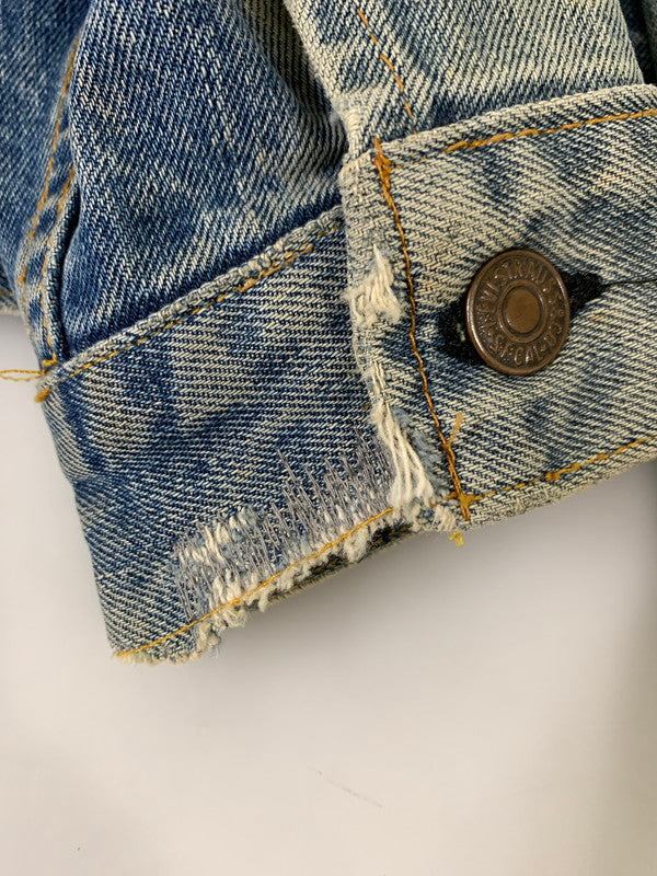 【現状渡し品】【メンズ】 Levi's リーバイス 70S BIG "E"最終期~SMALL"e" 70505 DENIM JACKET デニムジャケット 146-251026-zi-09-min サイズ：不明 カラー：インディゴ 万代Net店