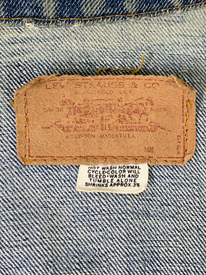 【現状渡し品】【メンズ】 Levi's リーバイス 70S BIG "E"最終期~SMALL"e" 70505 DENIM JACKET デニムジャケット 146-251026-zi-09-min サイズ：不明 カラー：インディゴ 万代Net店