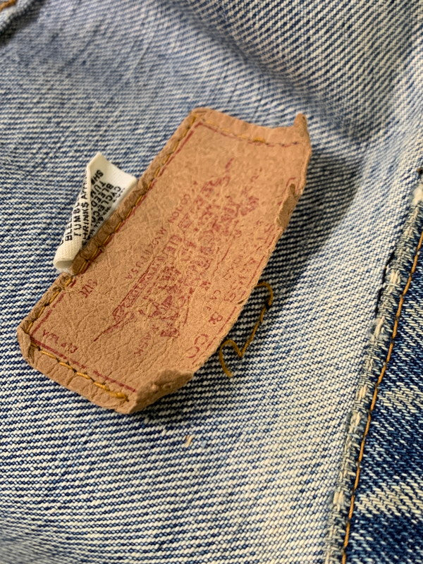 【現状渡し品】【メンズ】 Levi's リーバイス 70S BIG "E"最終期~SMALL"e" 70505 DENIM JACKET デニムジャケット 146-251026-zi-09-min サイズ：不明 カラー：インディゴ 万代Net店