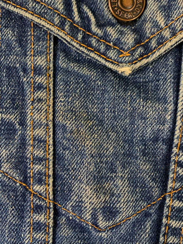 【現状渡し品】【メンズ】 Levi's リーバイス 70S BIG "E"最終期~SMALL"e" 70505 DENIM JACKET デニムジャケット 146-251026-zi-09-min サイズ：不明 カラー：インディゴ 万代Net店
