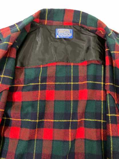 【中古品】【メンズ】 PENDLETON ペンドルトン 70's WOOL CHECK TAILORED JACKET VINTAGE 70年代 ウール チェック テーラードジャケット トップス ヴィンテージ 146-251030-kk-23-min サイズ：M カラー：マルチカラー 万代Net店