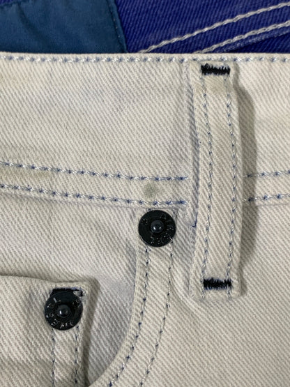 【中古品】【メンズ】 DIESEL ディーゼル DNA TEPPHER ディーエヌエー テファー 003V6 STRETCH PANTS BLUE WHITE ストレッチ パンツ ブルー ホワイト メンズ ボトムス 152-260704-hu-14-min サイズ：W29 L30 カラー：ホワイト/ブルー 万代Net店