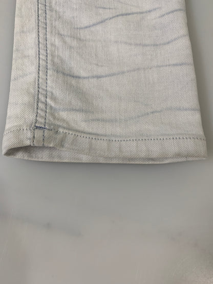 【中古品】【メンズ】 DIESEL ディーゼル DNA TEPPHER ディーエヌエー テファー 003V6 STRETCH PANTS BLUE WHITE ストレッチ パンツ ブルー ホワイト メンズ ボトムス 152-260704-hu-14-min サイズ：W29 L30 カラー：ホワイト/ブルー 万代Net店
