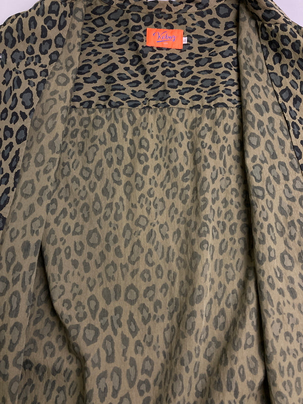 【中古品】【メンズ】 KEBOZ S/S SHIRT ケボズ ショートスリーブ シャツ 半袖シャツ トップス 142-251224-yn-22-min サイズ：L カラー：オリーブグリーン 万代Net店