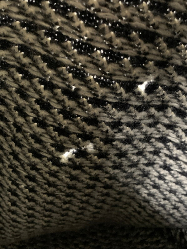 【中古品】【メンズ】 L.L.Bean エルエルビーン 00S BIRDS EYE WOOL KNIT 2000年代 バーズアイニット柄 ノルウェー製 ウール ニット セーター メンズ トップス 144-251023-em-18-min カラー：ネイビー系 万代Net店