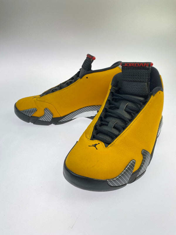 【中古品】【メンズ】 NIKE ナイキ AIR JORDAN 14 BQ3685-706 エアジョーダン14 メンズ スニーカー 靴 シューズ 160-251218-em-32-min サイズ：27.0cm カラー：YELLOW FERRARI 万代Net店