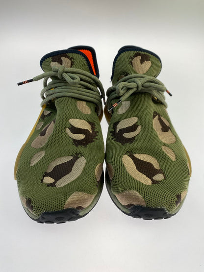 【中古品】【メンズ】 adidas アディダス × PHARRELL WILLIAMS ファレル・ウィリアムス 別注 コラボ HU NMD スニーカー 靴 161-251021-kk-57-min カラー：OLIVE/ORANGE 万代Net店