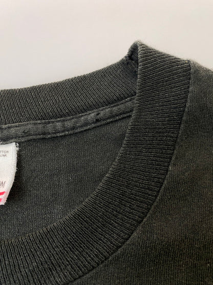 【現状渡し品】【メンズ】 FRUITS OF THE LOOM フルーツオブザルーム 90S BONE GRAPHIC TEE 90年代 ボーン グラフィック Ｔシャツ プリント 半袖 メンズ トップス ヴィンテージ 146-251023-em-05-min サイズ：L カラー：ブラック 万代Net店