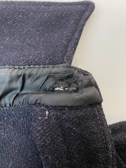 【中古品】【メンズ】 SHERATON SPORTSWEAR シェラトン・スポーツウェア 60'S CPO WOOL SHIRT ヴィンテージ ウール シャツ 60年代 メンズ アウター 146-251024-em-49-min サイズ：L カラー：ブラック 万代Net店