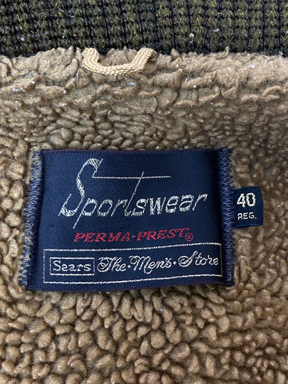 【現状渡し品】【メンズ】 SEARS SPORTSWEAR シアーズスポーツウェア 70'S PHARAOH JACKET ファラオジャケット アウター 146-251101-AS-2-min サイズ：40 カラー：カーキ 万代Net店