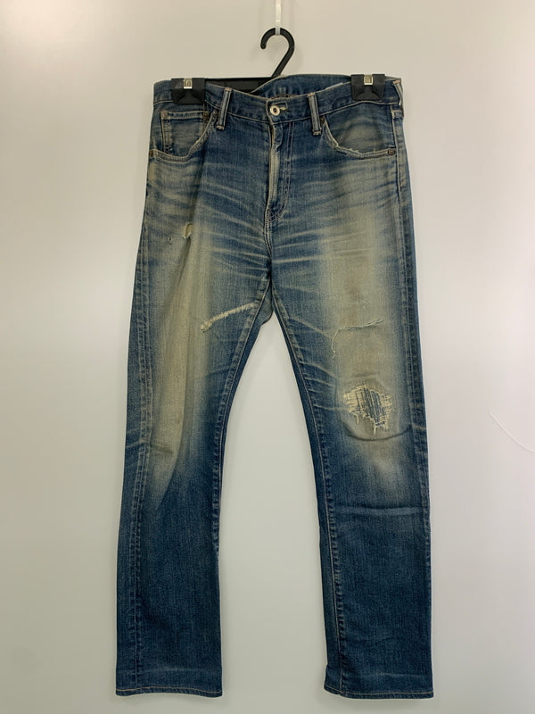 【現状渡し品】【メンズ】 FOB FACTORY エフオービーファクトリー DENIM PANTS デニムパンツ ボトムス 156-260706-yn-04-min サイズ：W30 L32 カラー：インディゴ 万代Net店