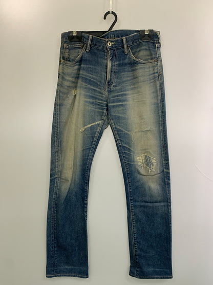 【現状渡し品】【メンズ】 FOB FACTORY エフオービーファクトリー DENIM PANTS デニムパンツ ボトムス 156-260706-yn-04-min サイズ：W30 L32 カラー：インディゴ 万代Net店