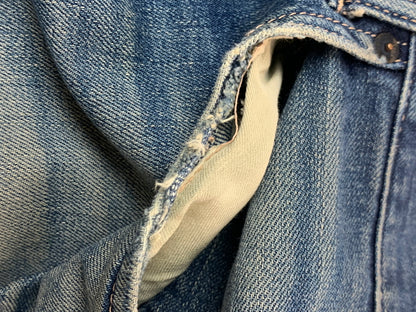 【現状渡し品】【メンズ】 FOB FACTORY エフオービーファクトリー DENIM PANTS デニムパンツ ボトムス 156-260706-yn-04-min サイズ：W30 L32 カラー：インディゴ 万代Net店