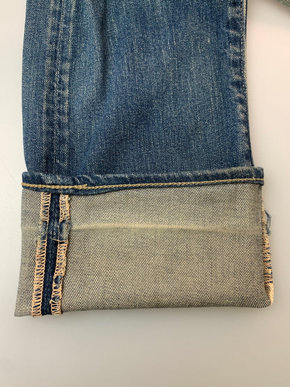【現状渡し品】【メンズ】 FOB FACTORY エフオービーファクトリー DENIM PANTS デニムパンツ ボトムス 156-260706-yn-04-min サイズ：W30 L32 カラー：インディゴ 万代Net店