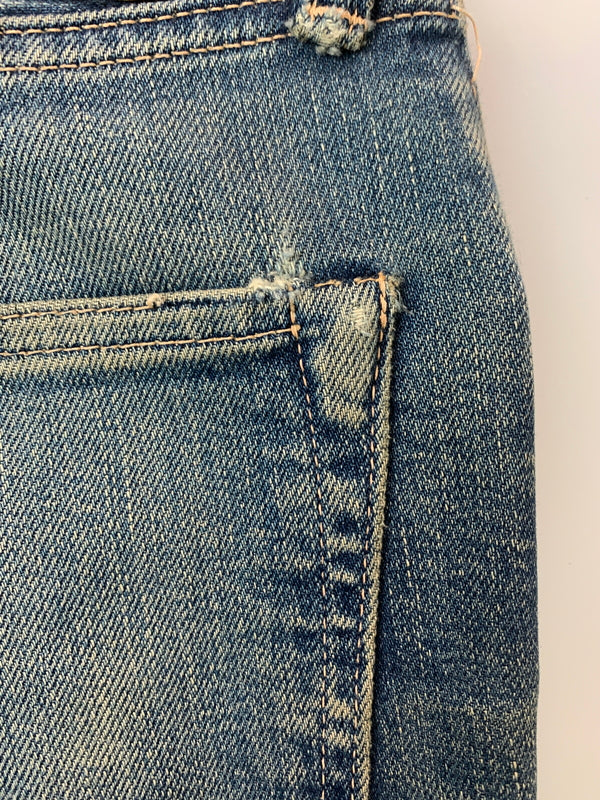 【現状渡し品】【メンズ】 FOB FACTORY エフオービーファクトリー DENIM PANTS デニムパンツ ボトムス 156-260706-yn-04-min サイズ：W30 L32 カラー：インディゴ 万代Net店