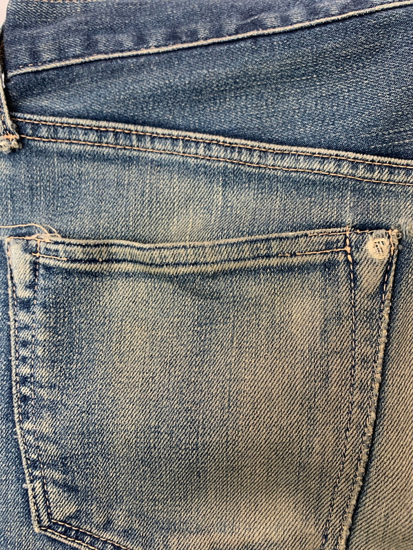 【現状渡し品】【メンズ】 FOB FACTORY エフオービーファクトリー DENIM PANTS デニムパンツ ボトムス 156-260706-yn-04-min サイズ：W30 L32 カラー：インディゴ 万代Net店