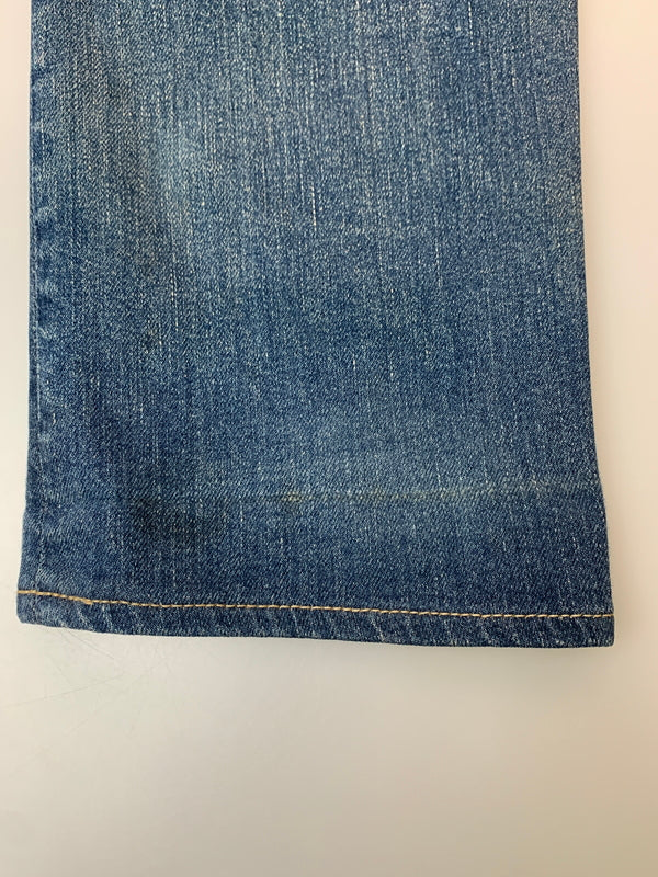 【現状渡し品】【メンズ】 FOB FACTORY エフオービーファクトリー DENIM PANTS デニムパンツ ボトムス 156-260706-yn-04-min サイズ：W30 L32 カラー：インディゴ 万代Net店