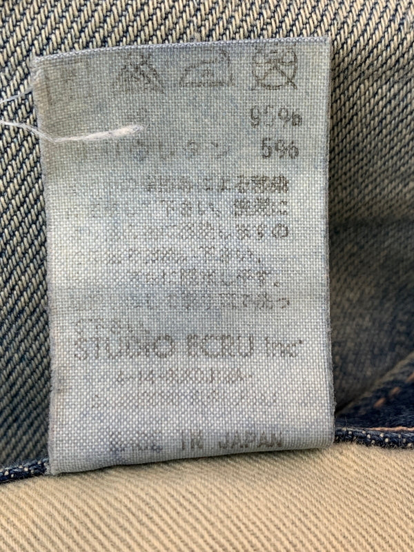 【現状渡し品】【メンズ】 FOB FACTORY エフオービーファクトリー DENIM PANTS デニムパンツ ボトムス 156-260706-yn-04-min サイズ：W30 L32 カラー：インディゴ 万代Net店