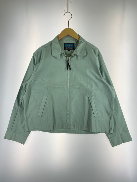 【現状渡し品】【メンズ】 GOLDTEX ゴールデックス 推定60-70S SWING TOP JACKET スウィングトップジャケット 146-260110-zi-02-min サイズ：44 カラー：ライトグリーン系 万代Net店