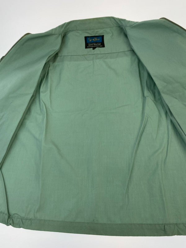 【現状渡し品】【メンズ】 GOLDTEX ゴールデックス 推定60-70S SWING TOP JACKET スウィングトップジャケット 146-260110-zi-02-min サイズ：44 カラー：ライトグリーン系 万代Net店