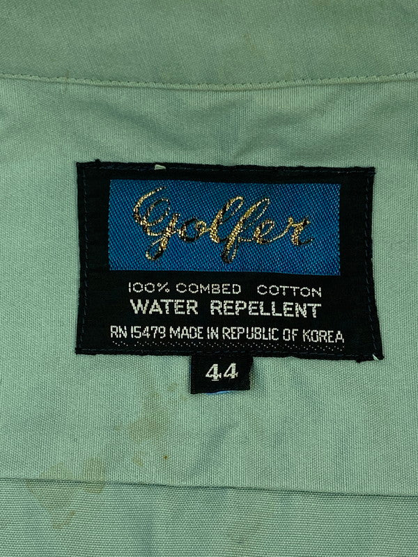 【現状渡し品】【メンズ】 GOLDTEX ゴールデックス 推定60-70S SWING TOP JACKET スウィングトップジャケット 146-260110-zi-02-min サイズ：44 カラー：ライトグリーン系 万代Net店