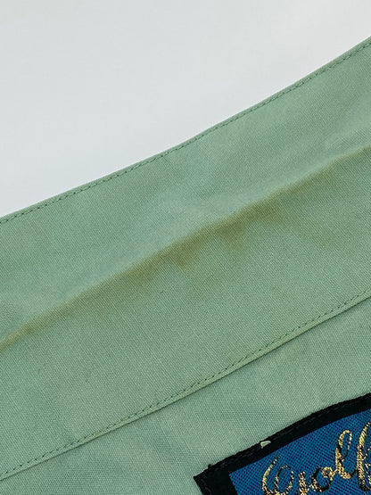 【現状渡し品】【メンズ】 GOLDTEX ゴールデックス 推定60-70S SWING TOP JACKET スウィングトップジャケット 146-260110-zi-02-min サイズ：44 カラー：ライトグリーン系 万代Net店