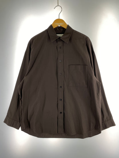 【中古品】【メンズ】 MAISON SPECIAL メゾンスペシャル × THOMAS MASON トーマスメイソン 11232311210 PRIME-OVER SHIRT プライムオーバーシャツ 140-260725-zi-04-min カラー：ブラウン 万代Net店