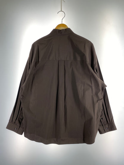【中古品】【メンズ】 MAISON SPECIAL メゾンスペシャル × THOMAS MASON トーマスメイソン 11232311210 PRIME-OVER SHIRT プライムオーバーシャツ 140-260725-zi-04-min カラー：ブラウン 万代Net店