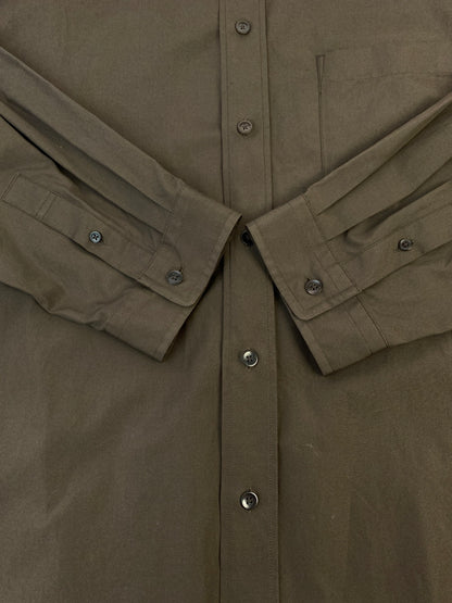 【中古品】【メンズ】 MAISON SPECIAL メゾンスペシャル × THOMAS MASON トーマスメイソン 11232311210 PRIME-OVER SHIRT プライムオーバーシャツ 140-260725-zi-04-min カラー：ブラウン 万代Net店