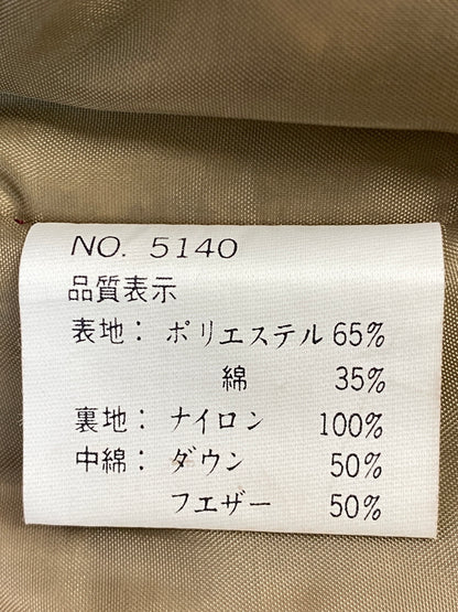 【中古品】【メンズ】 USED フード付き DOWN JACKET ダウンジャケット アウター 上着 146-260804-hu-15-min サイズ：L カラー：ワインレッド系 万代Net店