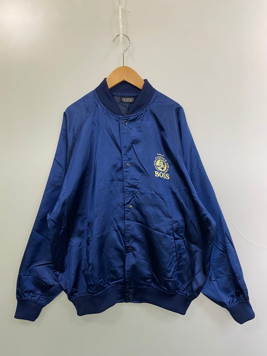 【中古品】【メンズ】 SUNTORY サントリー 90S COFFEE BOSS NYLON STADIUM JACKET ナイロンスタジアムジャケット 147-251102-zi-17-min サイズ：不明 カラー：ブルー 万代Net店