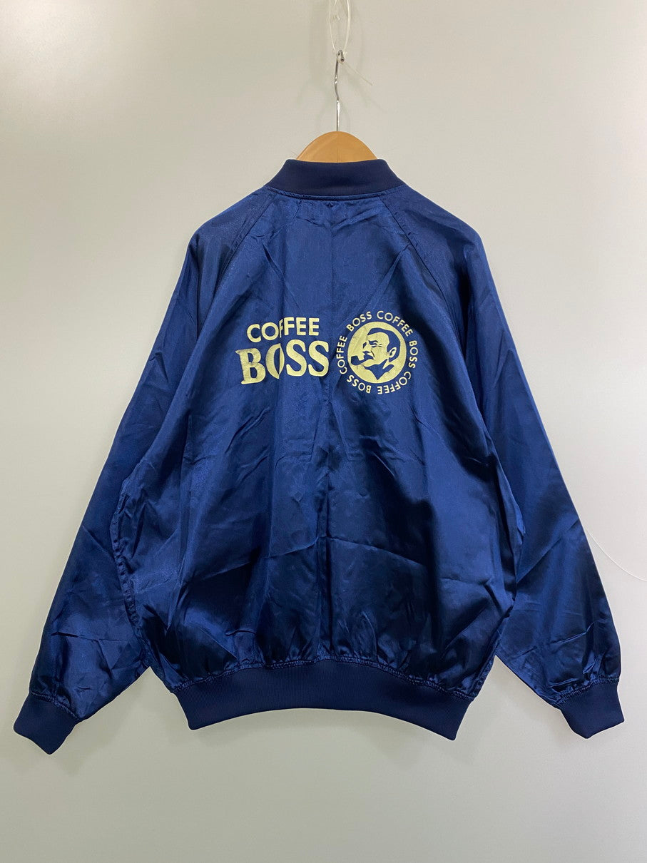 【中古品】【メンズ】 SUNTORY サントリー 90S COFFEE BOSS NYLON STADIUM JACKET ナイロンスタジアムジャケット 147-251102-zi-17-min サイズ：不明 カラー：ブルー 万代Net店