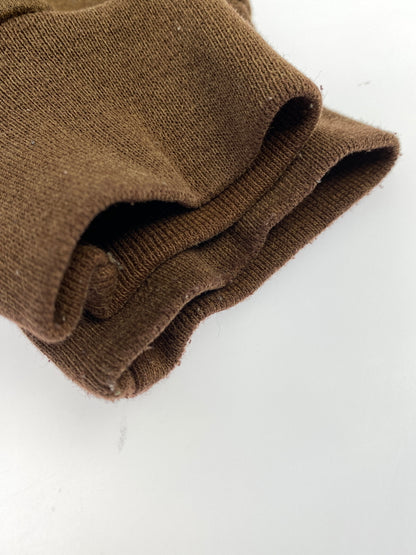 【中古品】【メンズ】 CHAMPION チャンピオン 00S MILITARY POLICE PRINT HOODED SWEAT SHIRT BROWN 00年代ミリタリー ポリス プリント フーデッド スウェット シャツ ブラウン パーカー 146-260724-hu-33-min サイズ：S カラー：ブラウン 万代Net店