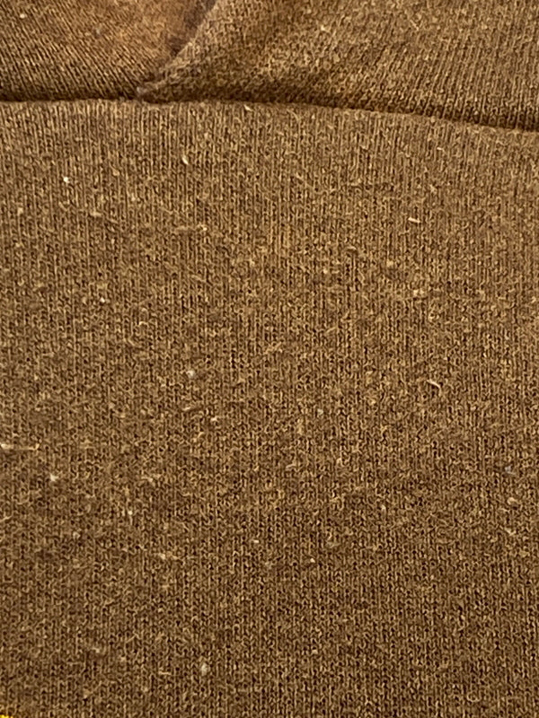 【中古品】【メンズ】 CHAMPION チャンピオン 00S MILITARY POLICE PRINT HOODED SWEAT SHIRT BROWN 00年代ミリタリー ポリス プリント フーデッド スウェット シャツ ブラウン パーカー 146-260724-hu-33-min サイズ：S カラー：ブラウン 万代Net店