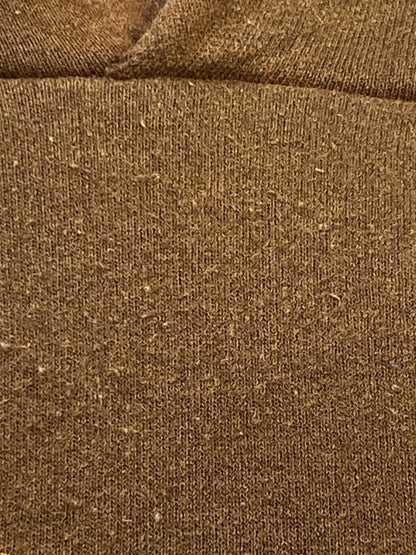 【中古品】【メンズ】 CHAMPION チャンピオン 00S MILITARY POLICE PRINT HOODED SWEAT SHIRT BROWN 00年代ミリタリー ポリス プリント フーデッド スウェット シャツ ブラウン パーカー 146-260724-hu-33-min サイズ：S カラー：ブラウン 万代Net店