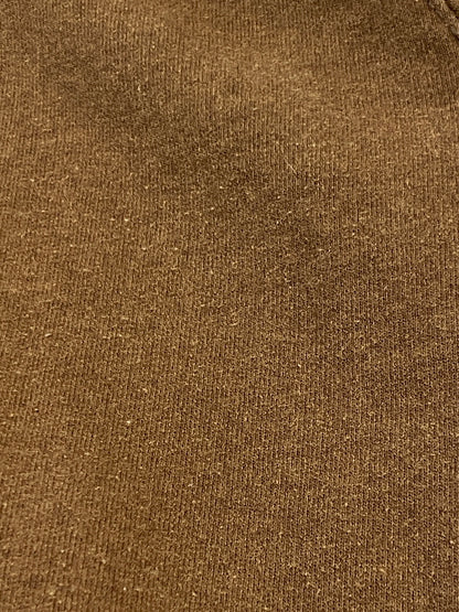 【中古品】【メンズ】 CHAMPION チャンピオン 00S MILITARY POLICE PRINT HOODED SWEAT SHIRT BROWN 00年代ミリタリー ポリス プリント フーデッド スウェット シャツ ブラウン パーカー 146-260724-hu-33-min サイズ：S カラー：ブラウン 万代Net店