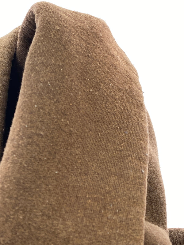 【中古品】【メンズ】 CHAMPION チャンピオン 00S MILITARY POLICE PRINT HOODED SWEAT SHIRT BROWN 00年代ミリタリー ポリス プリント フーデッド スウェット シャツ ブラウン パーカー 146-260724-hu-33-min サイズ：S カラー：ブラウン 万代Net店