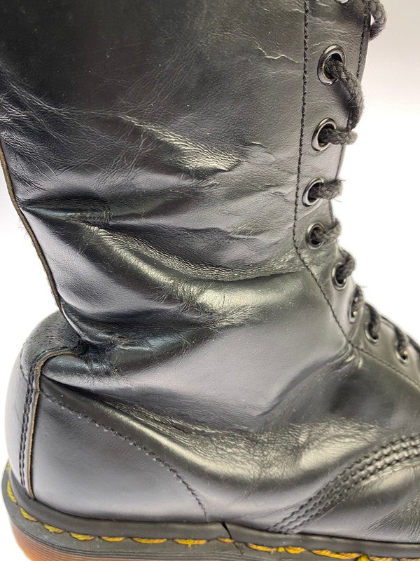 【現状渡し品】【メンズ】 Dr.Martens ドクターマーチン 10HOLE BOOTS STANDARD FIT 1490 10 ホール ブーツ スタンダード フィット メンズ 靴 レザー 164-251024-em-13-min カラー：ブラック 万代Net店