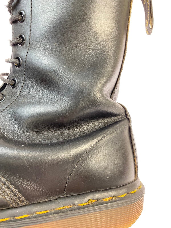 【現状渡し品】【メンズ】 Dr.Martens ドクターマーチン 10HOLE BOOTS STANDARD FIT 1490 10 ホール ブーツ スタンダード フィット メンズ 靴 レザー 164-251024-em-13-min カラー：ブラック 万代Net店
