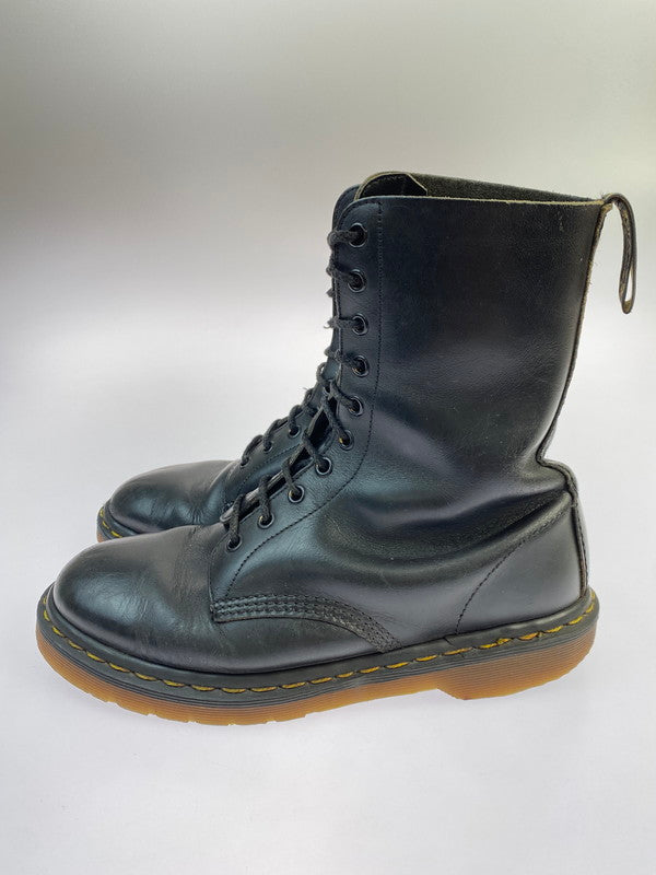 【現状渡し品】【メンズ】 Dr.Martens ドクターマーチン 10HOLE BOOTS STANDARD FIT 1490 10 ホール ブーツ スタンダード フィット メンズ 靴 レザー 164-251024-em-13-min カラー：ブラック 万代Net店