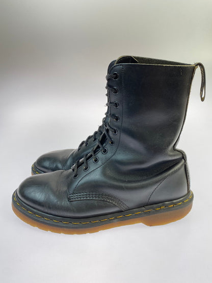 【現状渡し品】【メンズ】 Dr.Martens ドクターマーチン 10HOLE BOOTS STANDARD FIT 1490 10 ホール ブーツ スタンダード フィット メンズ 靴 レザー 164-251024-em-13-min カラー：ブラック 万代Net店