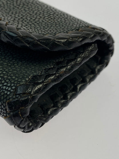 【中古品】【メンズ】 SAAD サード A&G スティングレイレザー キーケース 201-251026-ks-41-min カラー：グレー系 万代Net店