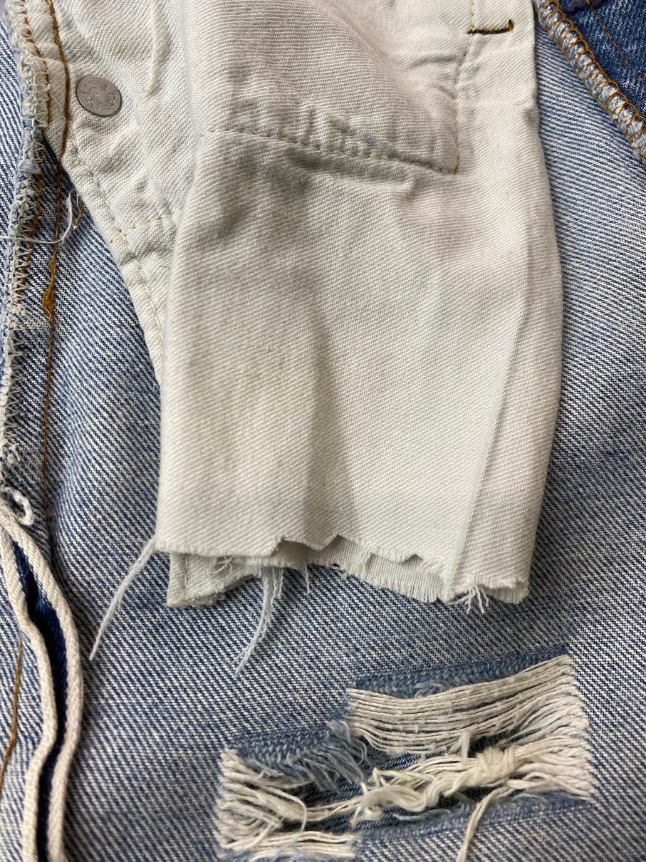 【現状渡し品】【メンズ】 Levi's リーバイス 70's 501 DENIM PANTS 70年代 デニムパンツ 66後期 ボトムス 157-251022-yn-20-min サイズ：W27 L36 カラー：ライトインディゴ 万代Net店